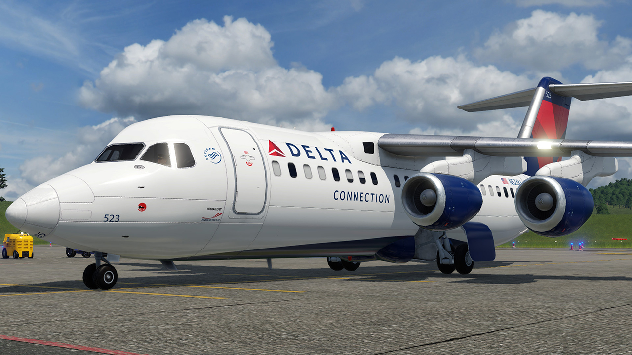 Transport Fever 2 - Delta Connection (Endeavor Air) RJ85