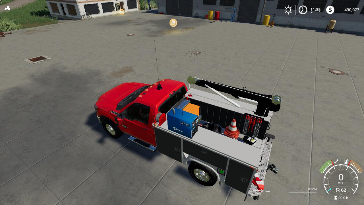 FS19 - Ford F350 Service Truck V1.0 | Farming Simulator 19 | Mods.club