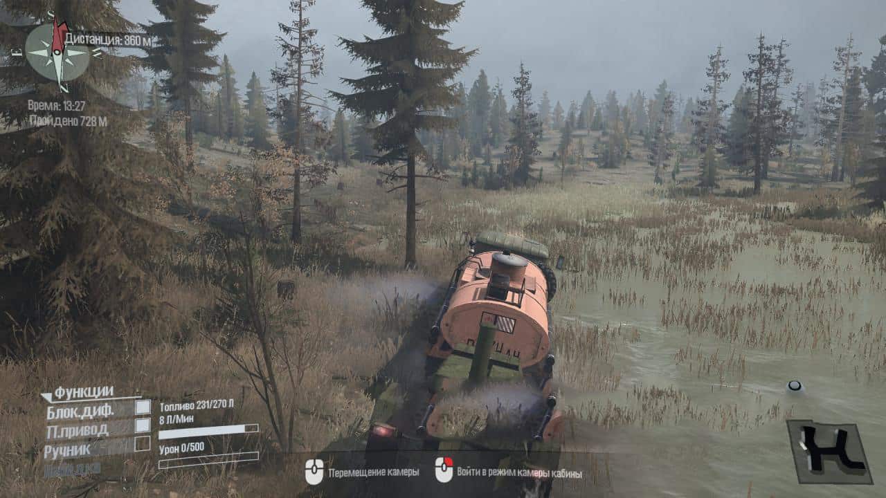 Spintires:Mudrunner - Wilderness Map V12.04.20