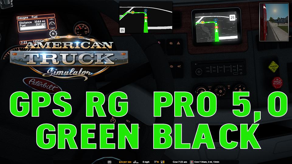 ATS - GPS RG Pro Green Black V5.0 (1.38.x)