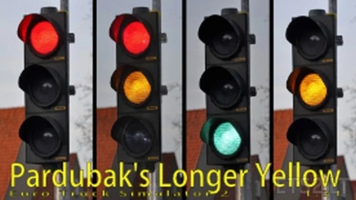 ETS2 - Pardubaks Longer Yellow (1.41.x)