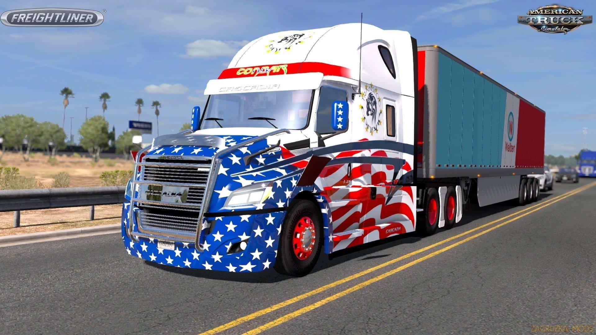 ATS - Freightliner Cascadia 2018 Truck V1.18 (1.39.x)