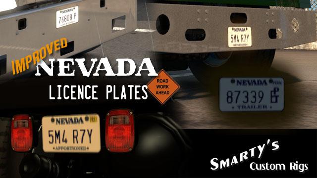 ATS - Improved Licence Plates V1.5.1 (1.39.x)