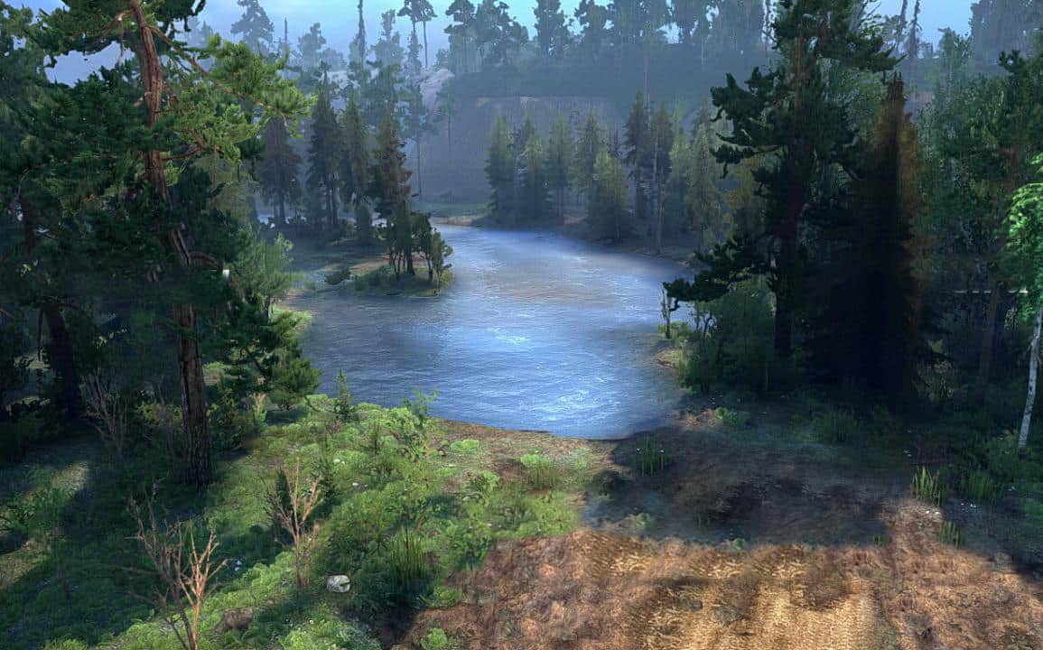 Spintires:Mudrunner - Hard Work Map V1.0