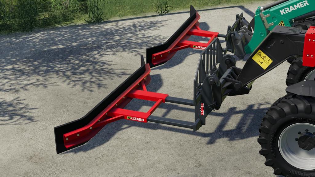 FS19 Fork Mount Rubber Scraper Pack v1 Farming Simulator 19