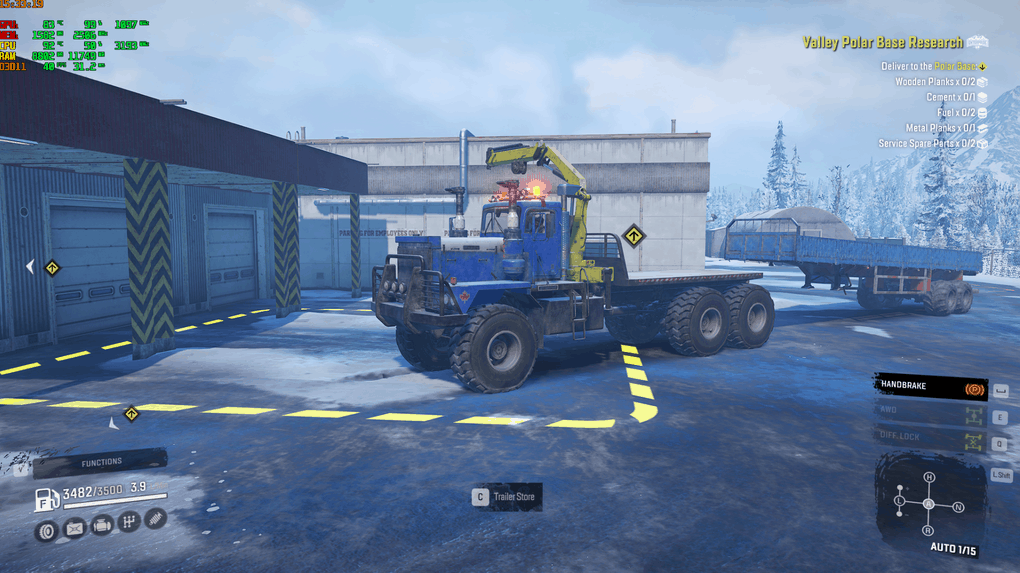 SnowRunner - All Semitrailers No Need Saddle V1