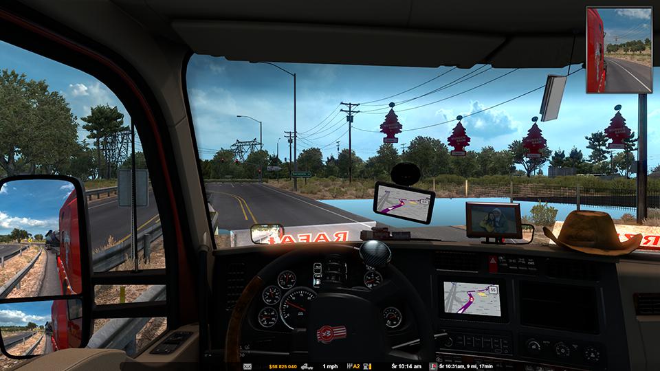 ATS - GPS RG Pro Purple V5 (1.38.x) | American Truck Simulator | Mods.club