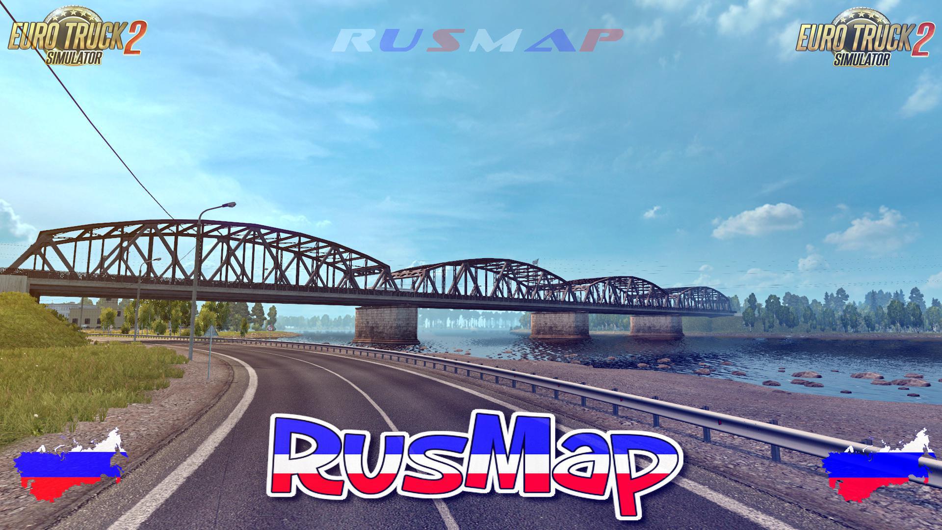 ETS2 - Fix for RusMap V2.3.1 (1.39.x)