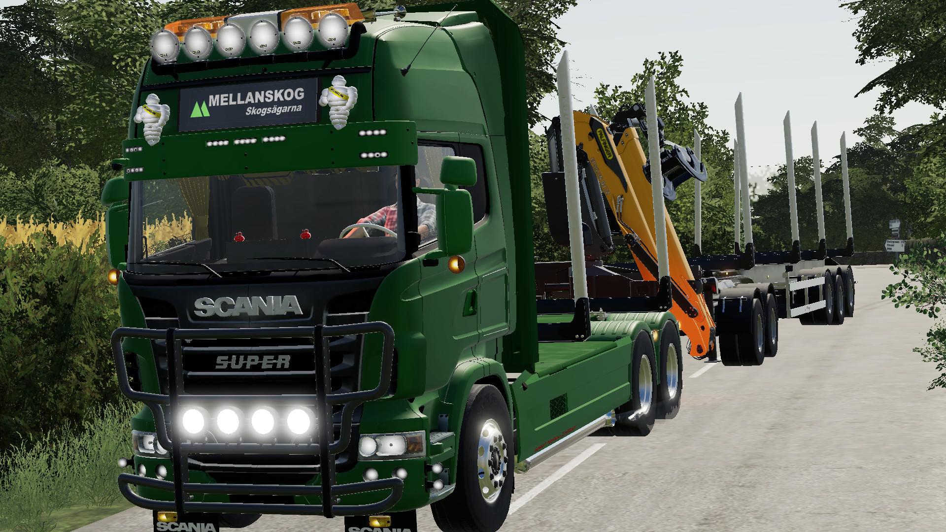 FS19 - Scania R730 Log Truck V1.0