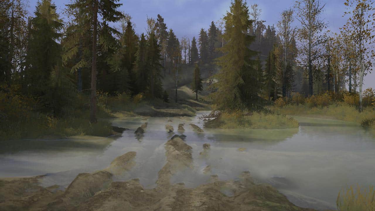 Spintires:Mudrunner - Beyond The Bugrom Map – Reworked Version Final