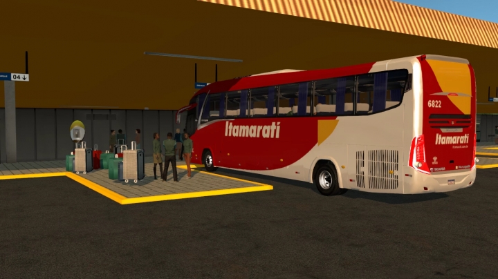 ETS2 - Marcopolo Paradiso New G7 1200 4x2 Scania Bus (1.40.x)