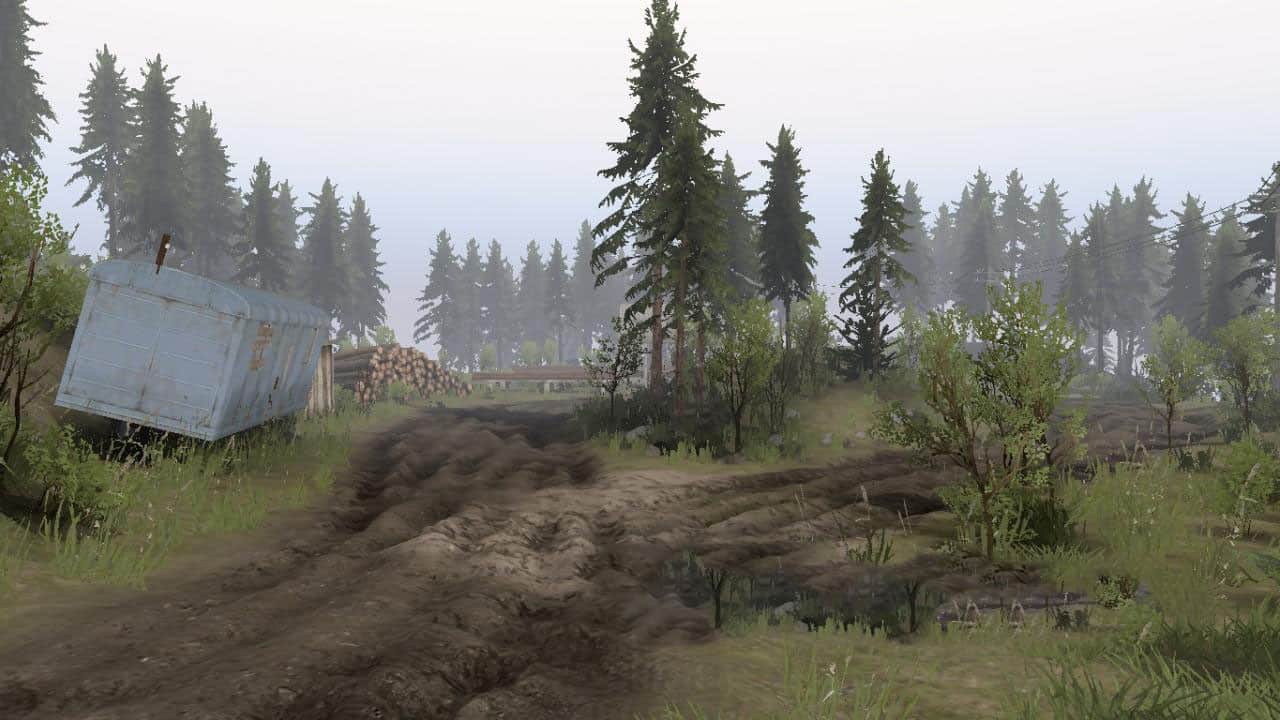 Spintires - Road 3 Map V1