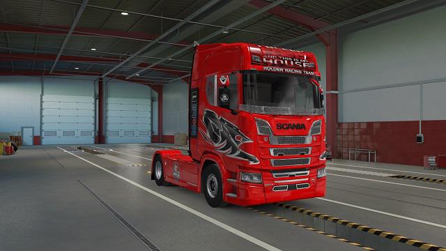 ETS2 - Scania S Highline HRT Skin V1.0 (1.38.x)