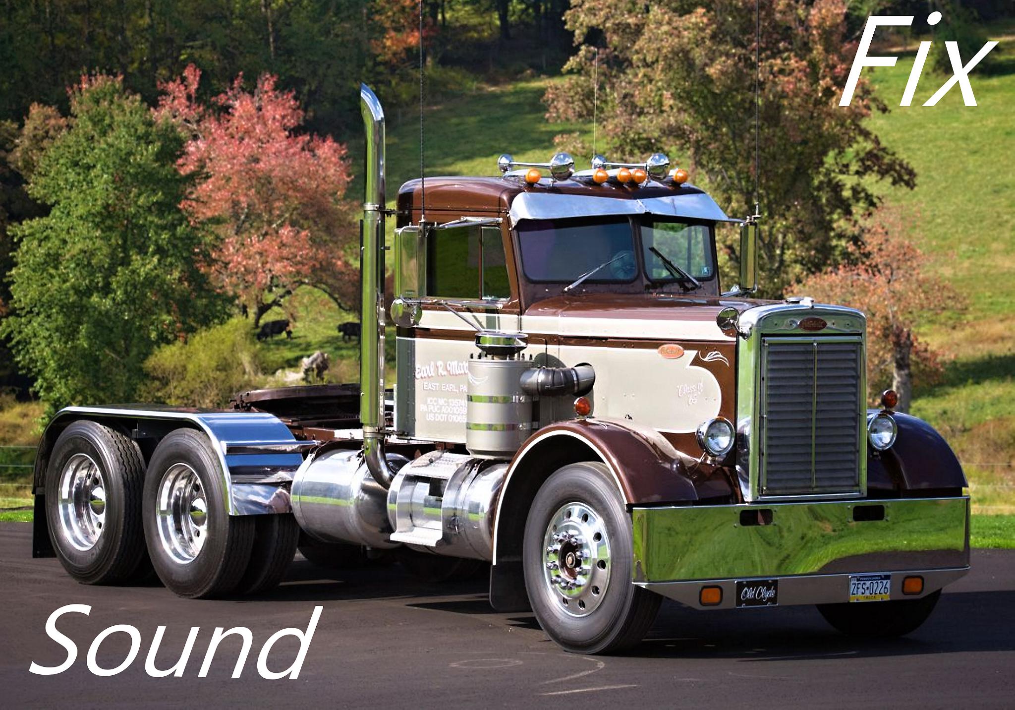 ATS - Sound Fix for Peterbilt 281-351 mTG V1.1 (1.38.x)