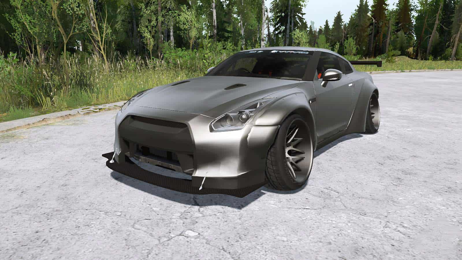 Spintires:Mudrunner - Nissan GT-R (R35) Liberty Walk