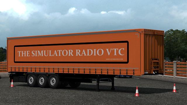 ETS2 - The Simulator Radio Vtc Krone Profiliner Skin V1.0 (1.35.X)