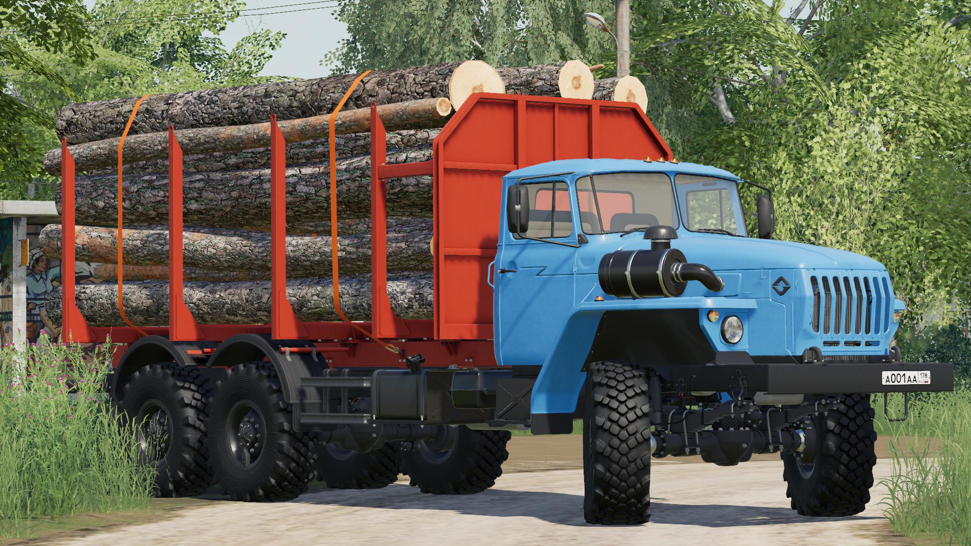 FS19 - Ural Pack AutoLoad Addon V1.0