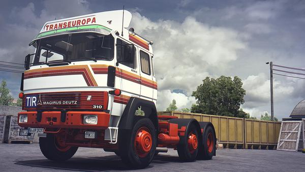 ETS2 - Magirus-Deutz Transeuropa V1.2 (1.39.x)
