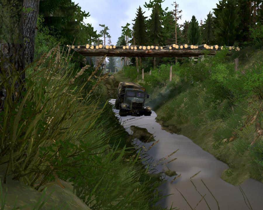 Spintires:Mudrunner - Lets Sit All Map V1.0