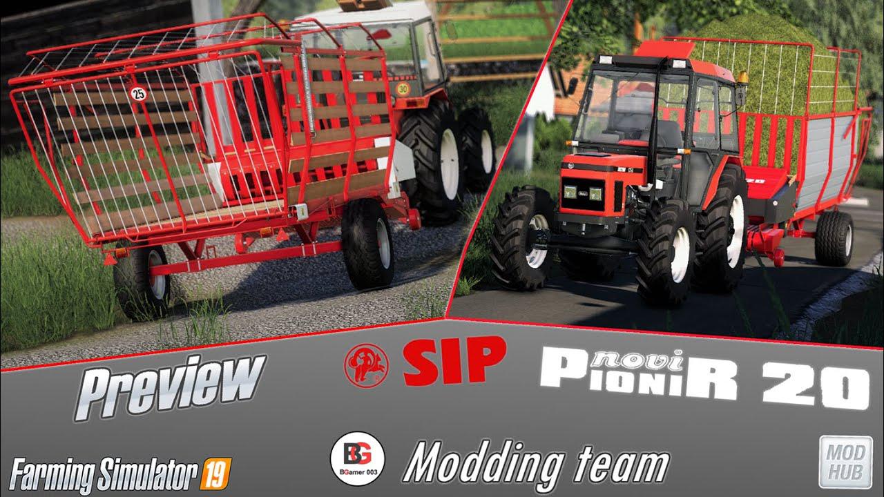 FS19 - SIP Pionir 20 Trailer V1.2
