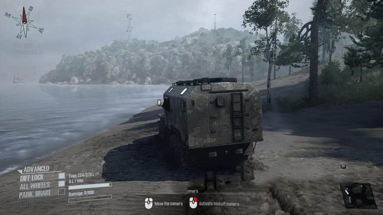 Spintires:Mudrunner - Lakeside Map V1.0