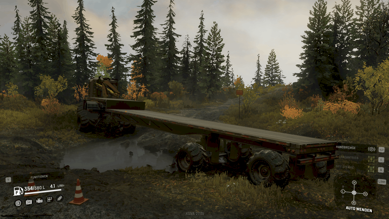 SnowRunner - Off-Road Trailer High Suspension V1.0.3