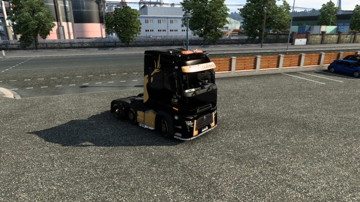 ETS2 - Asap Logistics Base Skin for Renault T V1.0 (1.40.x)