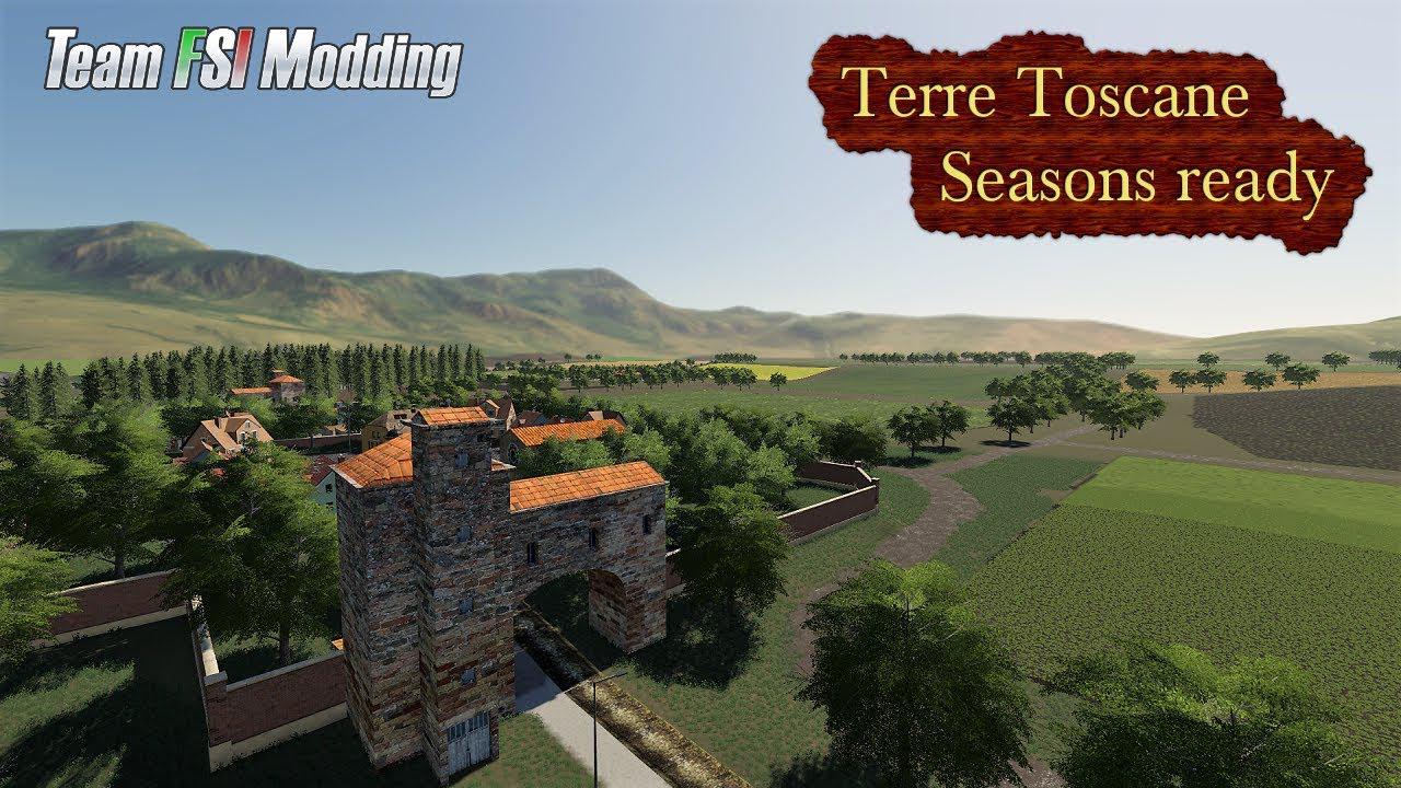 FS19 - Tuscan Lands Map V1.0