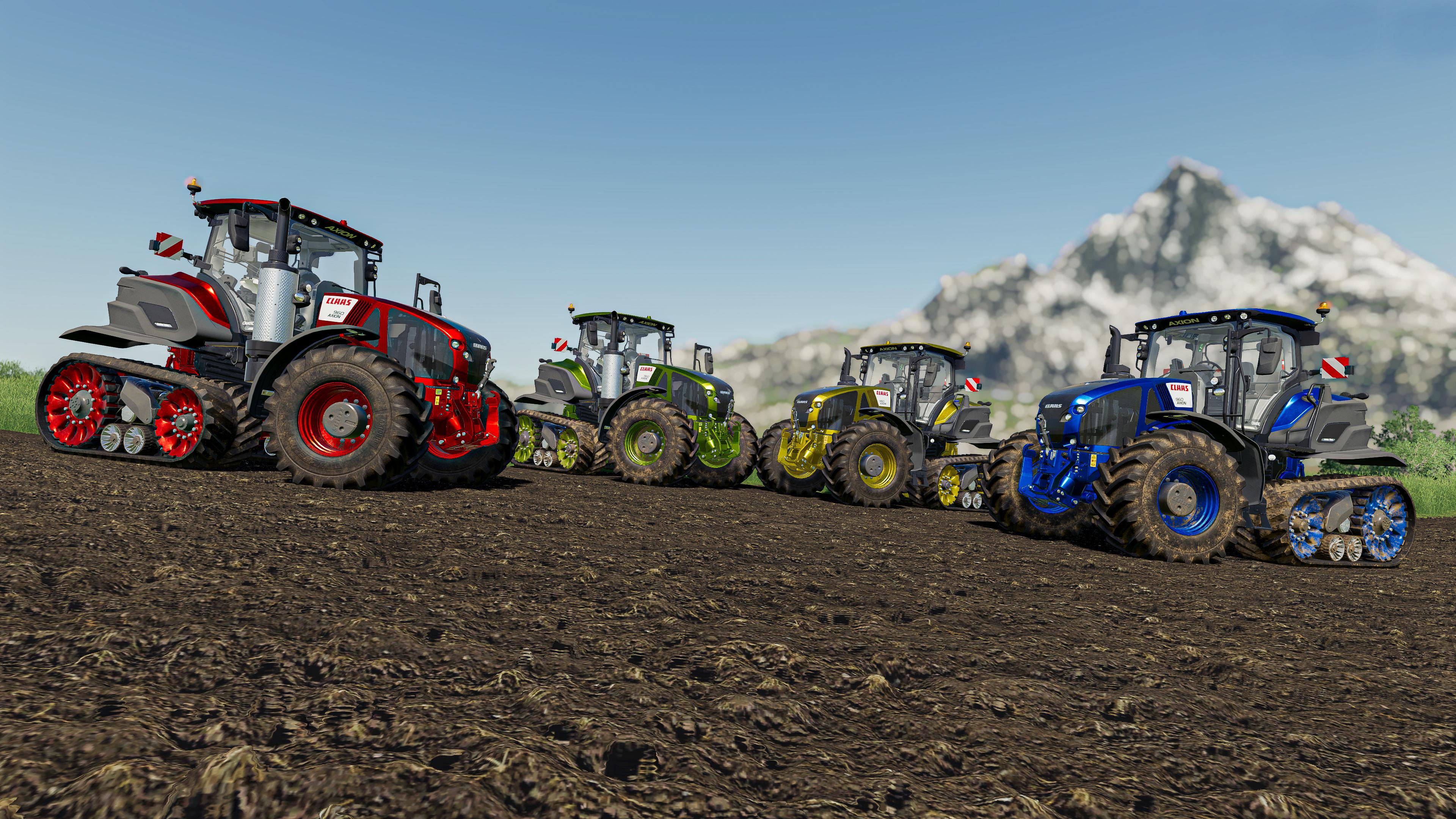FS19 - Claas Axion 900TT Color Configurations V1.0