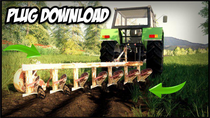 FS19 - Unia Grudziadz 7 Plough V1.0