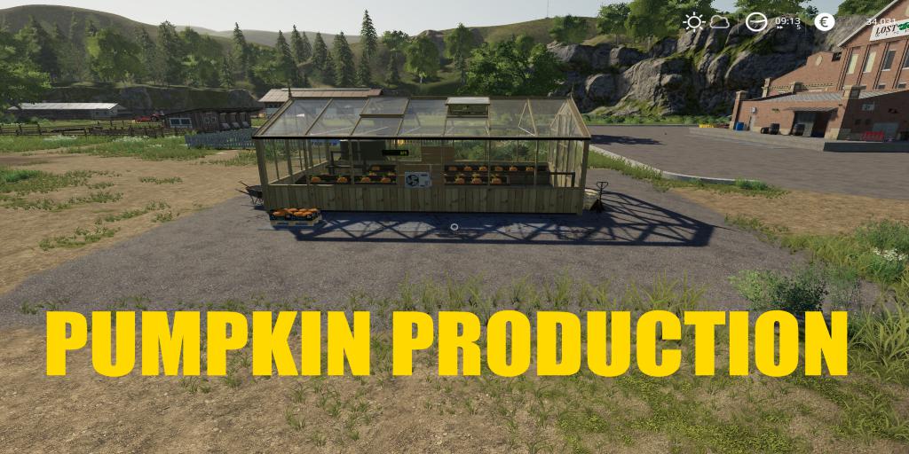 FS19 - Pumpkin Production V1.0