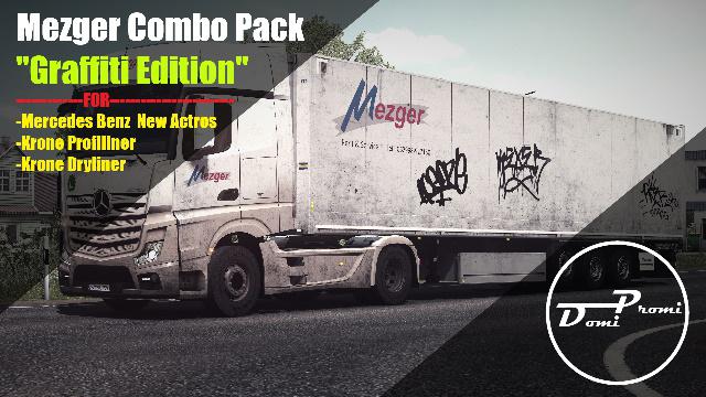 ETS2 - Mezger Combo Pack Graffiti Edition V1.0 (1.37.x)