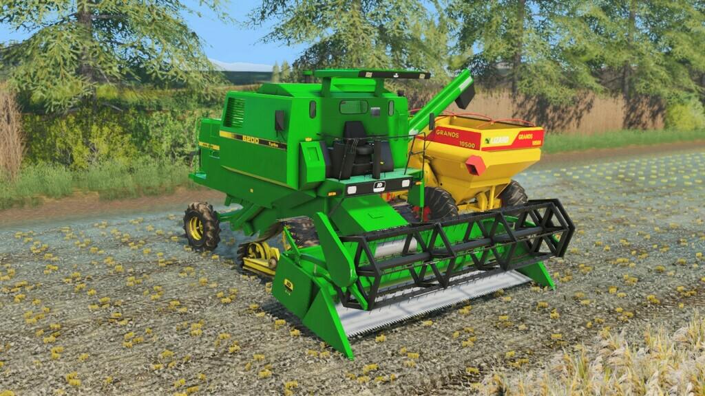 FS19 - John Deere 6200, 213, 216 And 4209 Harvester V1.1