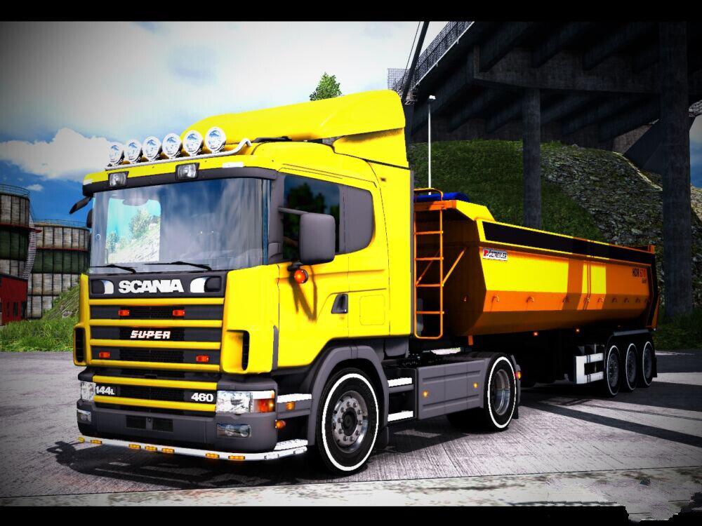 ETS2 - Scania 144L 460 Truck (1.39.x)