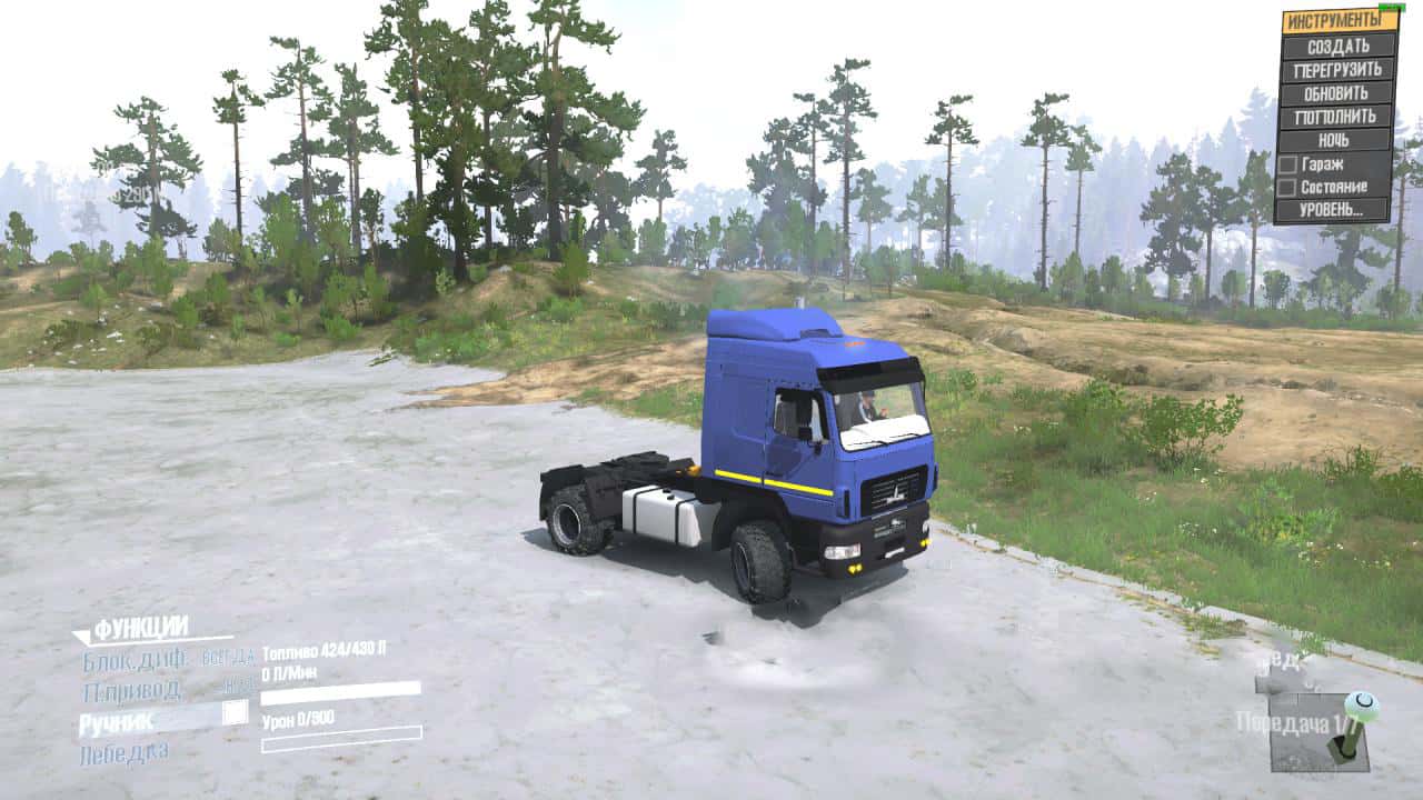 Spintires:Mudrunner - Maz-5440C9 Truck