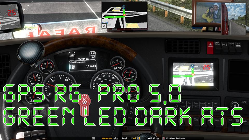 ATS - GPS RG Pro Green Dark V5.0 (1.38.x)