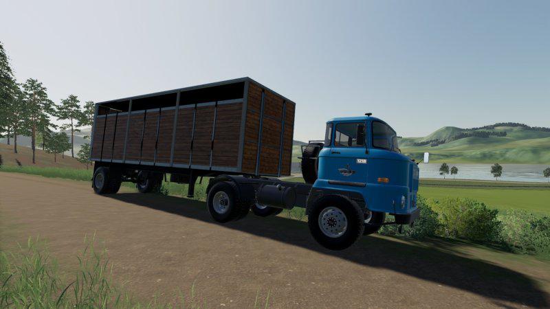 FS19 - HLS Viehtransport Sattel V1.0