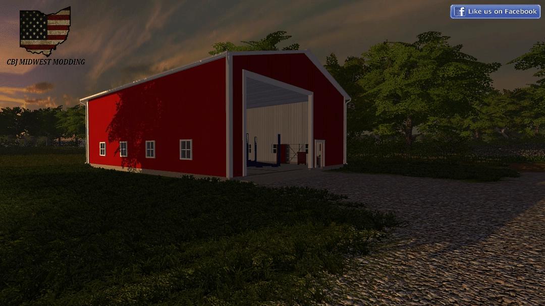 FS19 - 40x56 Shop V1.0