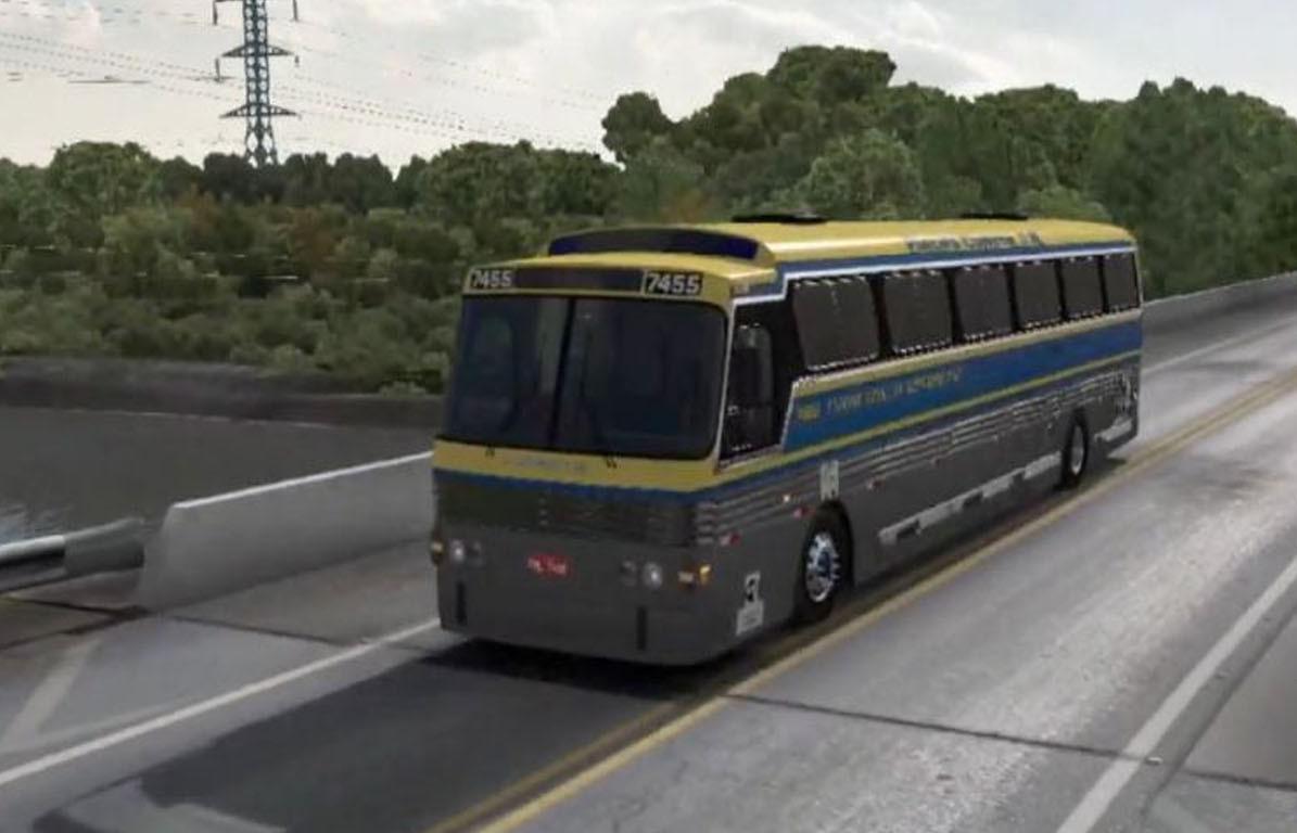 Ets Cma Flecha Azul Ii Trl Bus V X Euro Truck Simulator