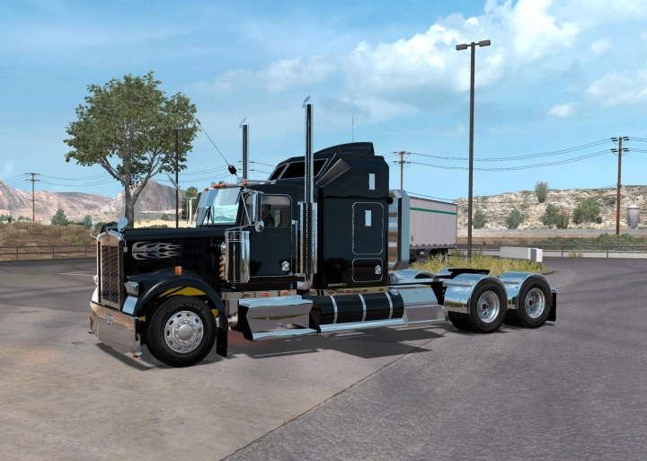 ATS - Kenworth W900 L/B Custom Truck (1.40.x) | American Truck ...