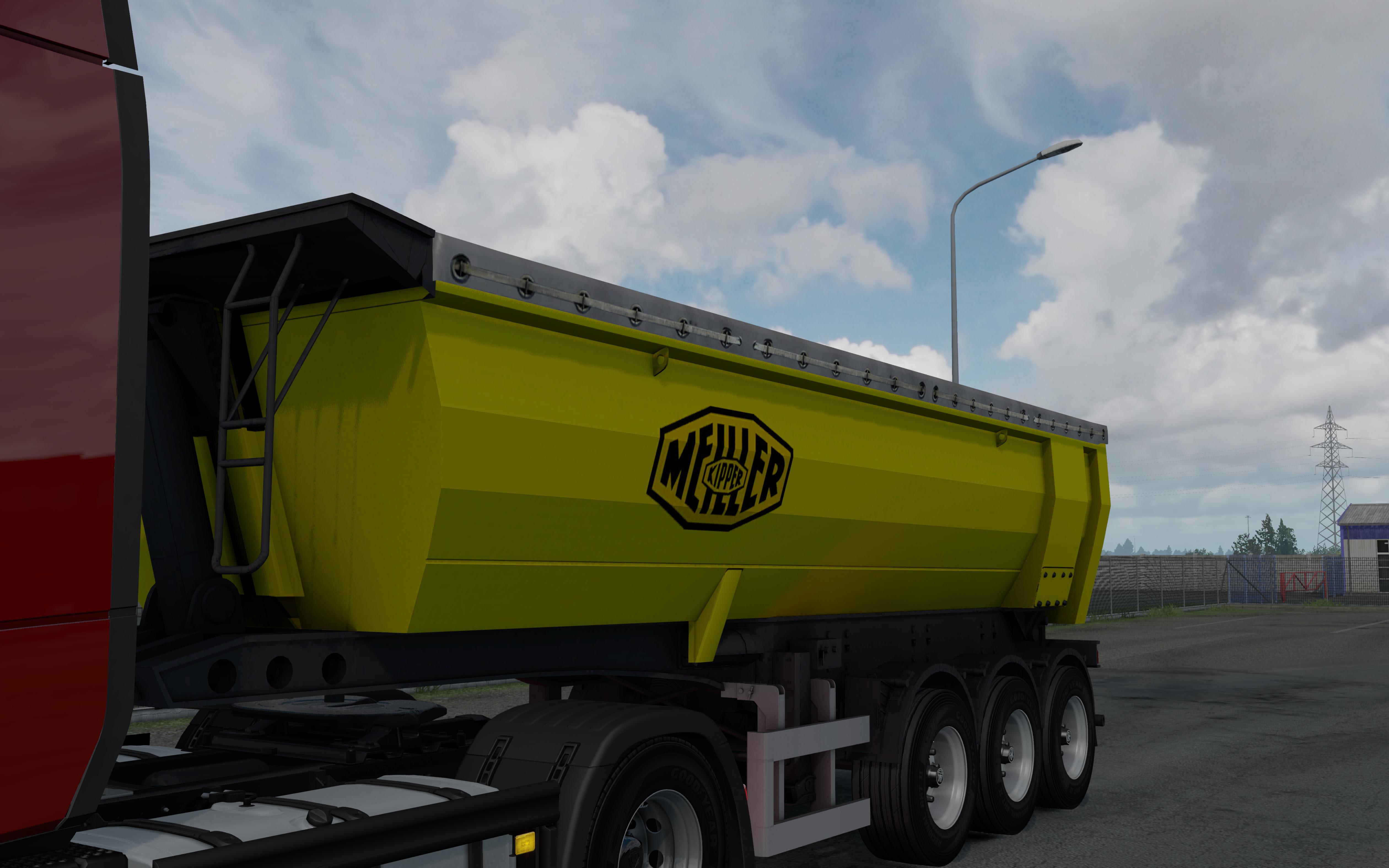 Meiller Kipper Trailer Ets2 Mods Euro Truck Simulator 2 Mods | Images ...