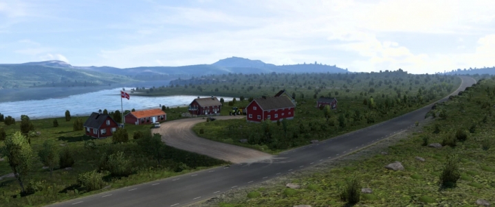 ETS2 - Finnmark Mod - Nordlysbyen (1.41.x)