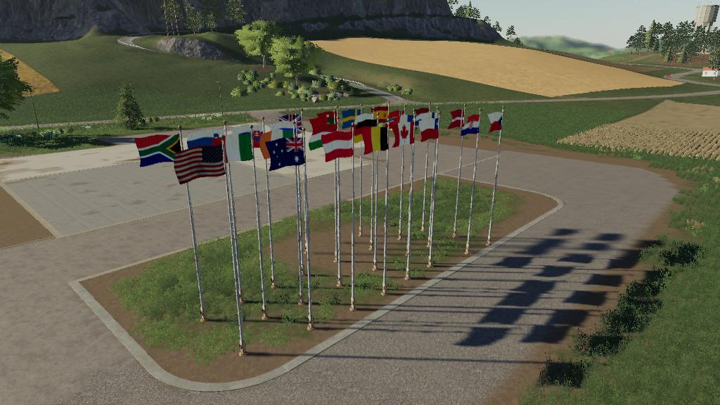 Fs19 International Flags V10 Farming Simulator 19 Modsclub 9558