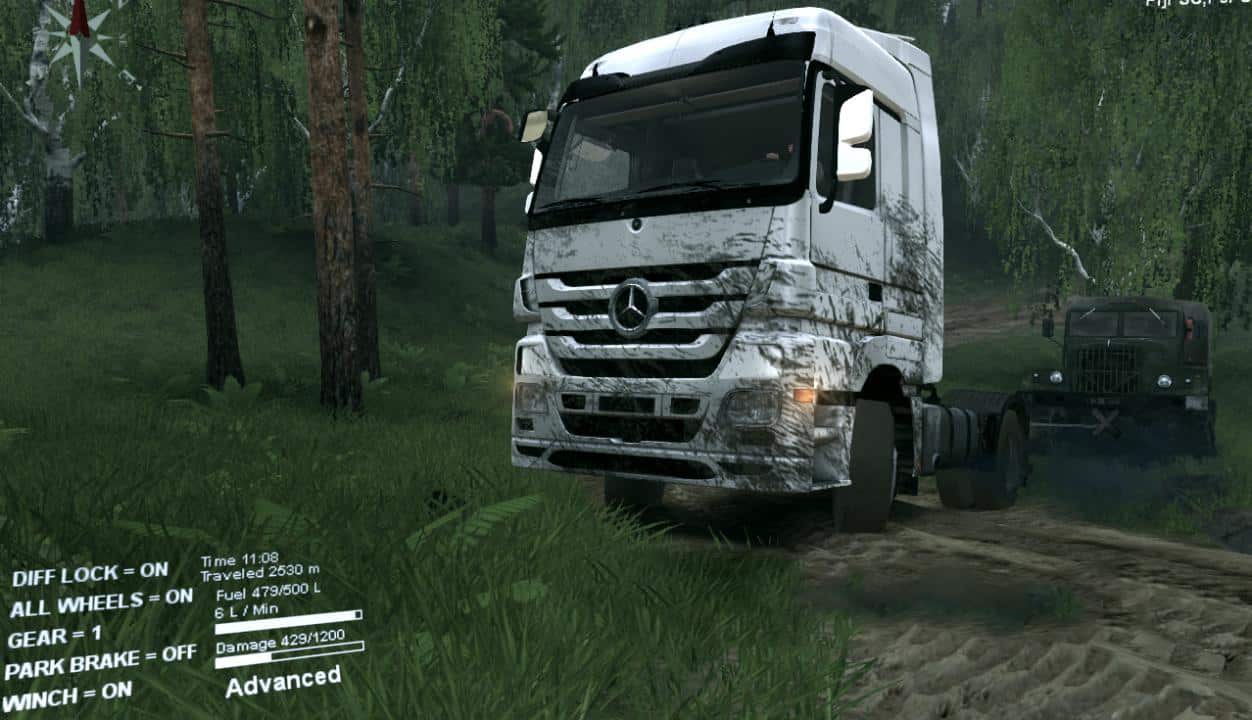 Spintires - Evacuate Map V1.0