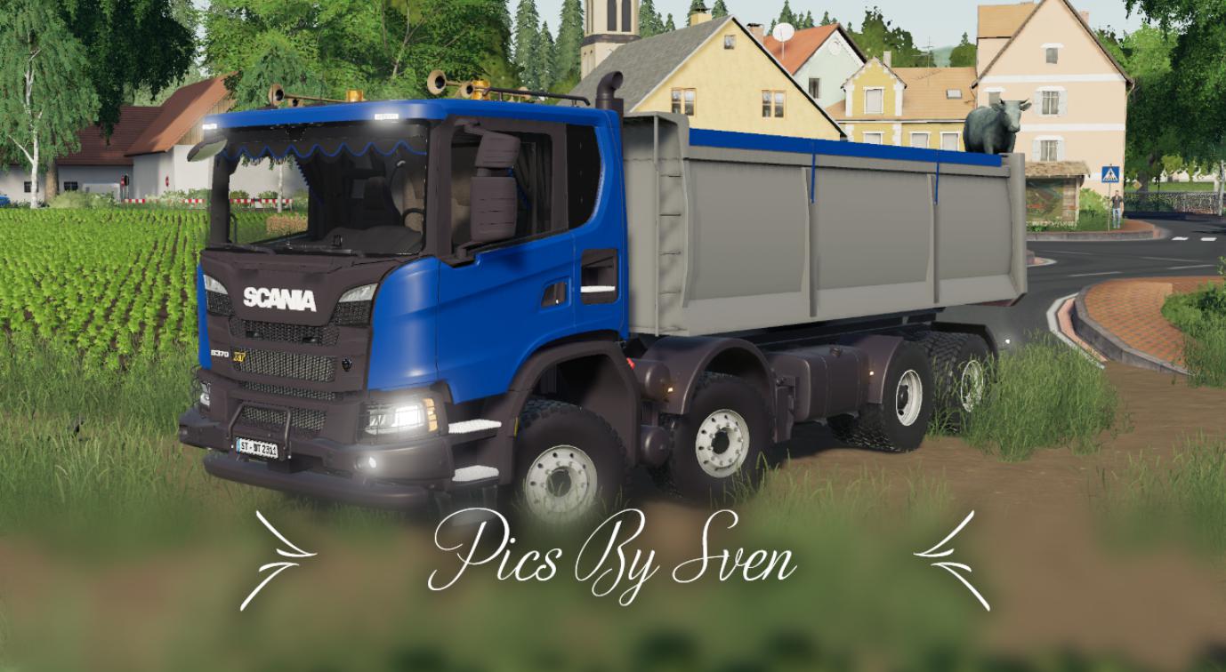 FS19 - Scania XT 8x8 Kipper V1