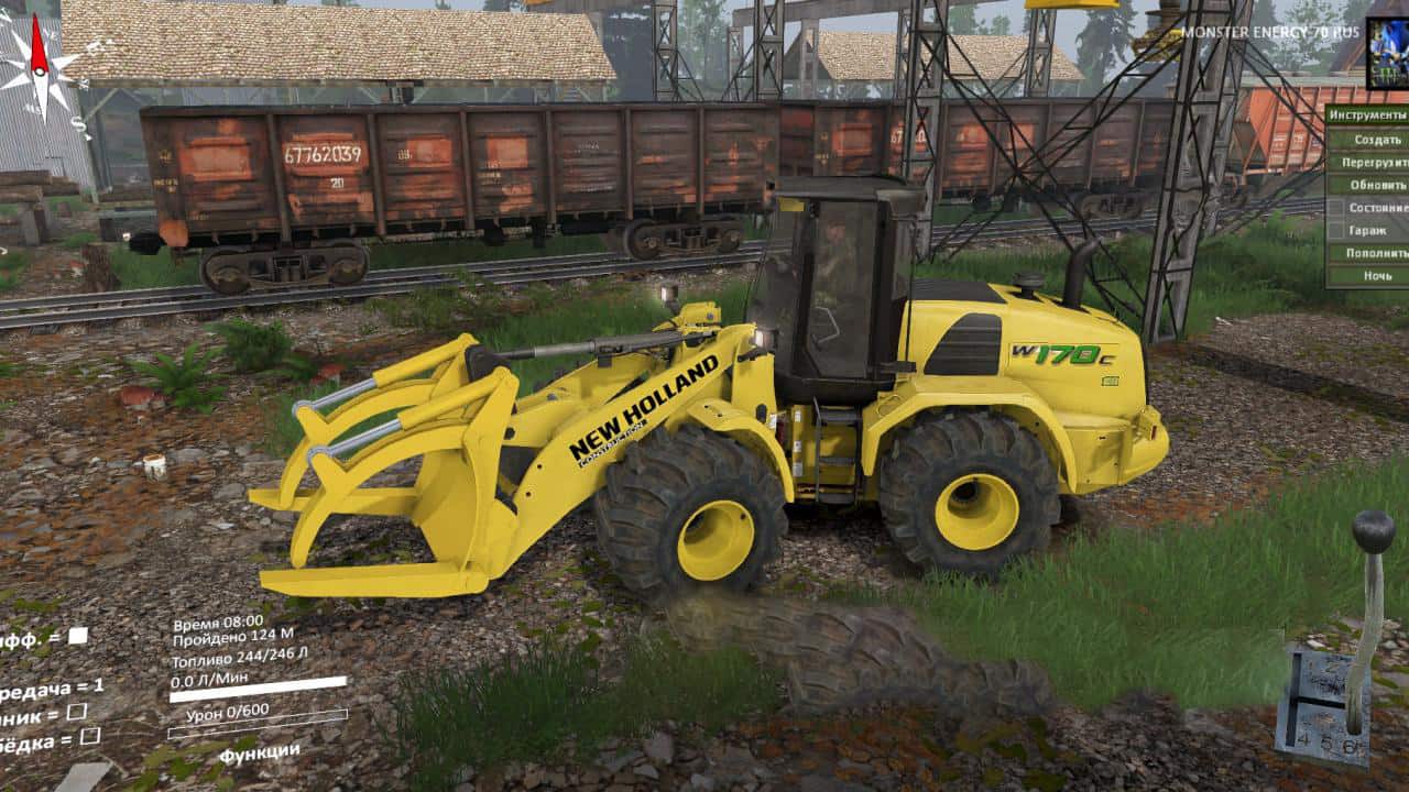 Spintires - New Holland W170C Industrial V1.5