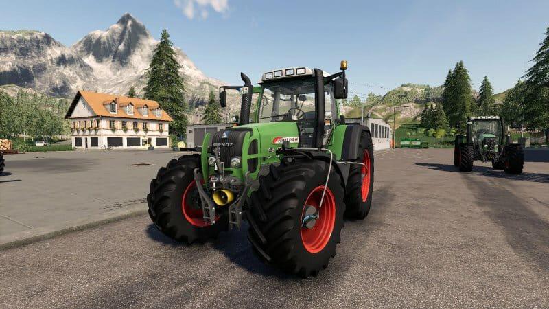 FS19 - Fendt 700/800 TMS with TirePressure and Com 2 V4.2