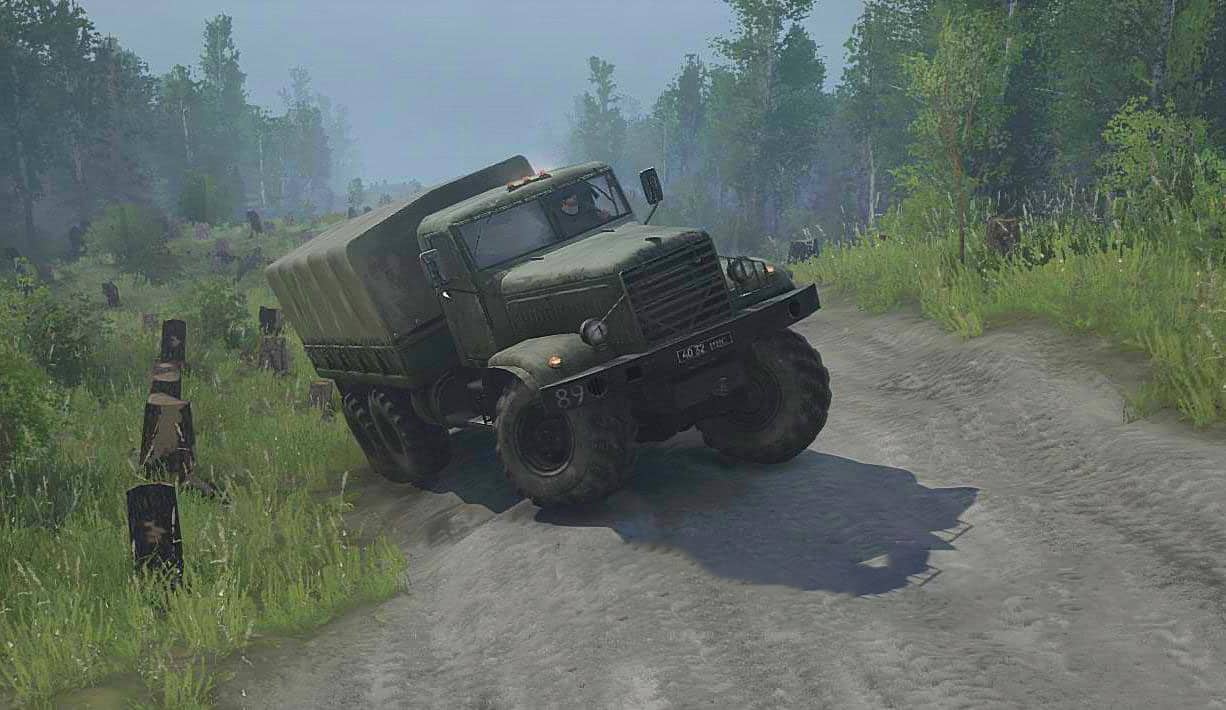 Spintires:Mudrunner - Gladilovo Map V1.0