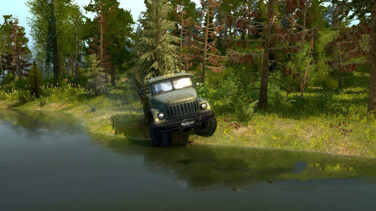 Spintires:Mudrunner - Forest Rocks Map V1