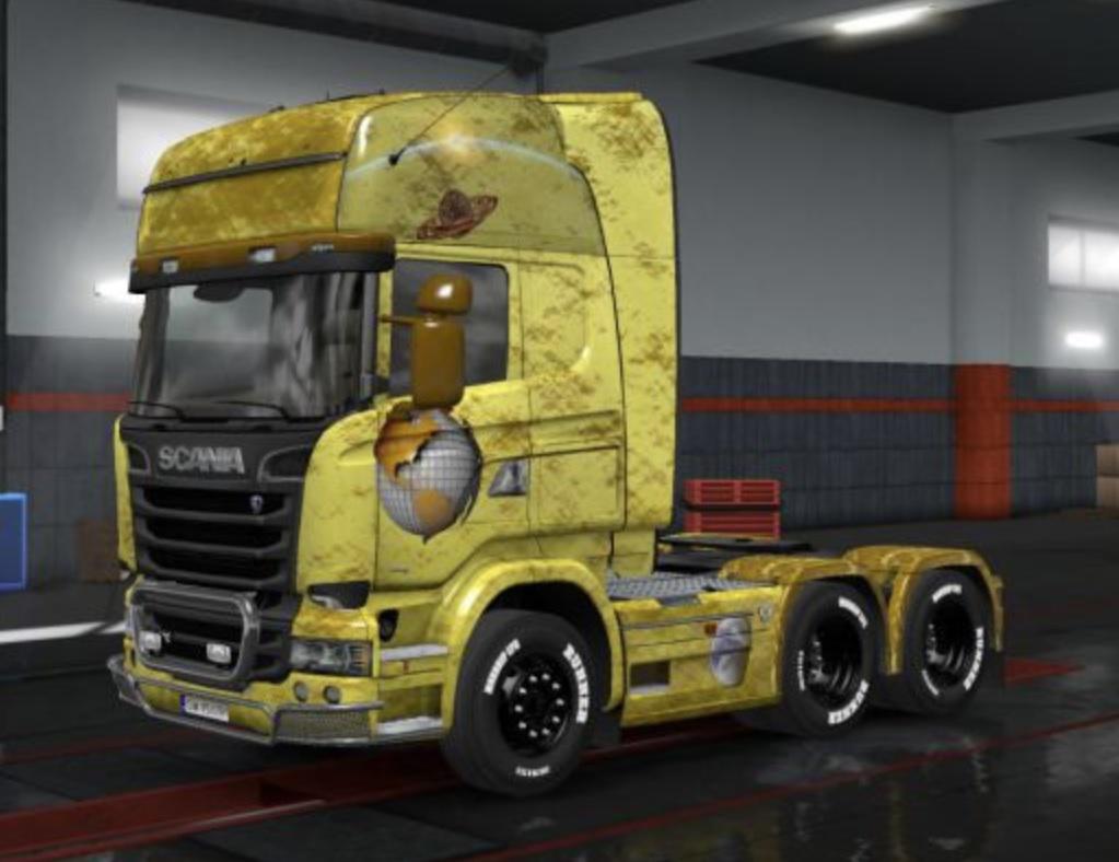 ETS2 - Space Combo Skin Pack (1.35.x)